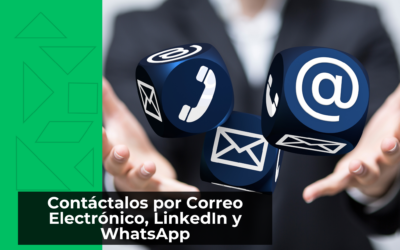 Contáctalos por Correo Electrónico, LinkedIn y WhatsApp